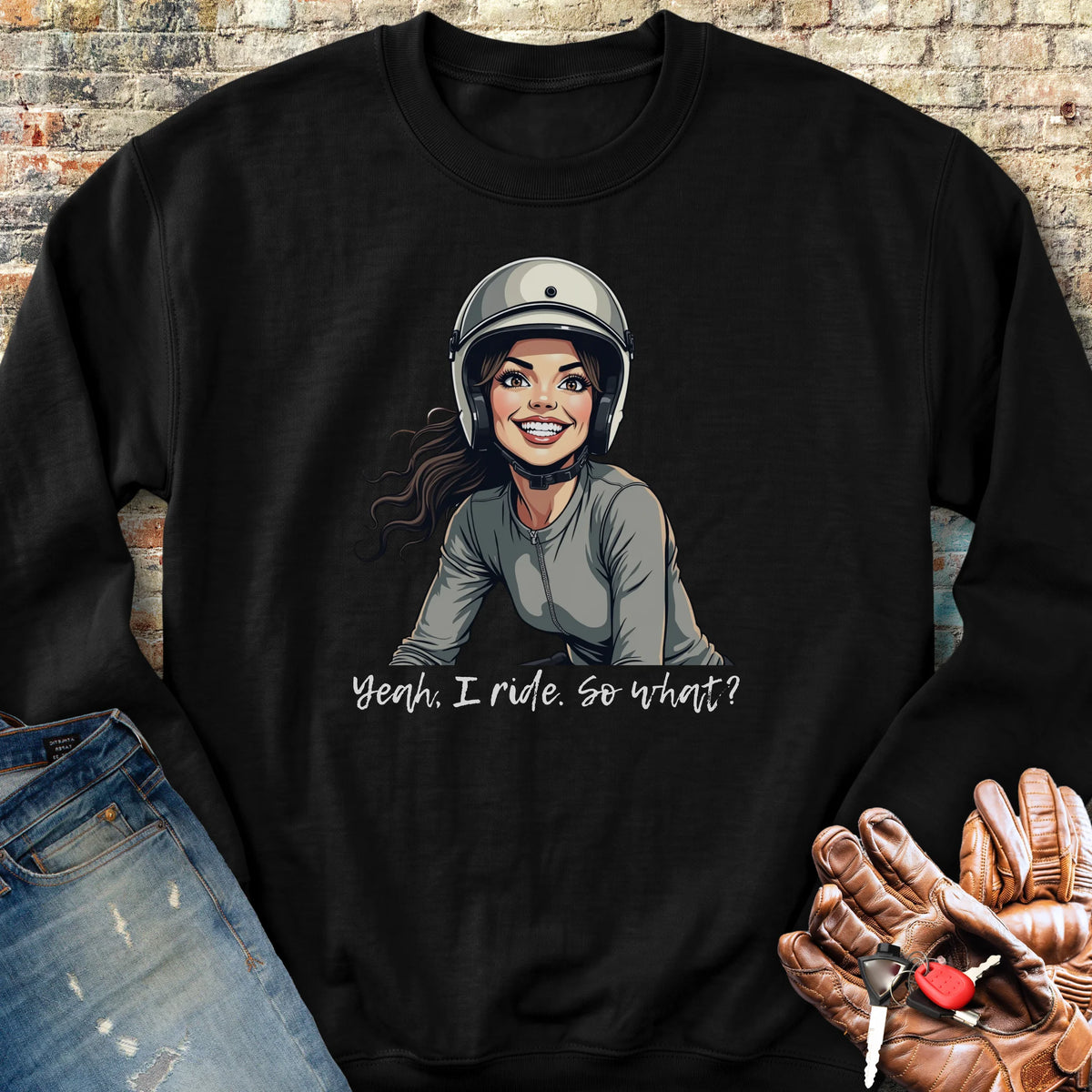 So What Sweatshirt - Black