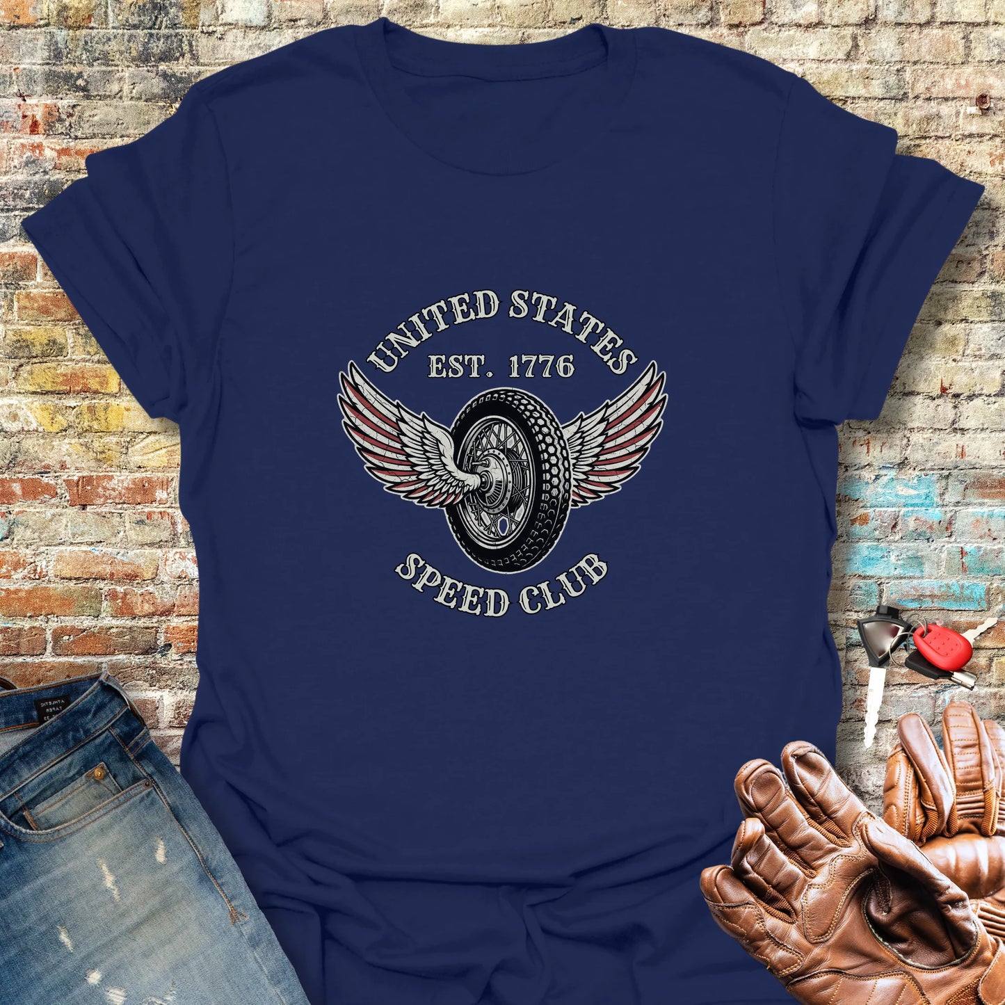 Speed Club 250 T-Shirt - Navy
