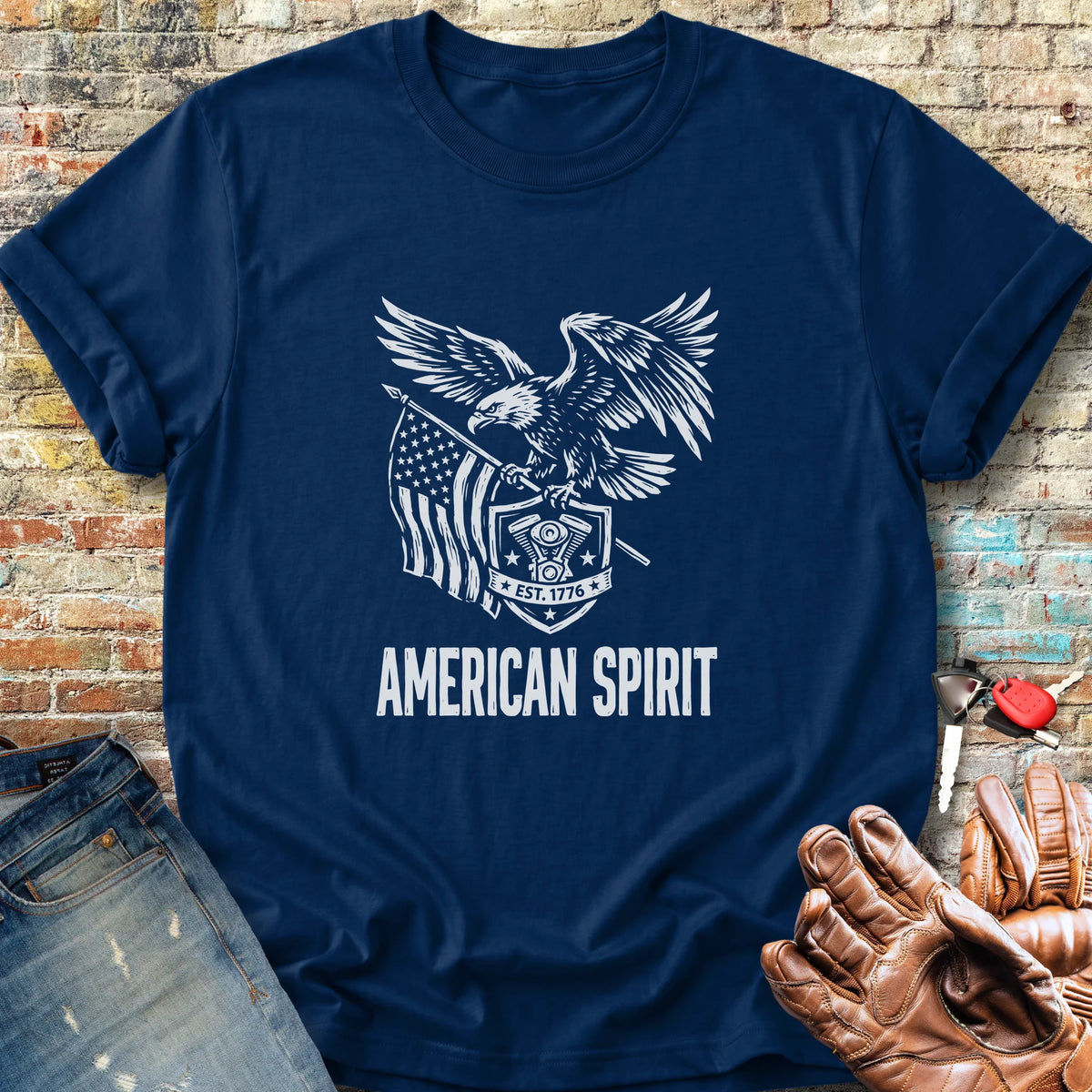 Spirit 250 Classic T-Shirt - Navy