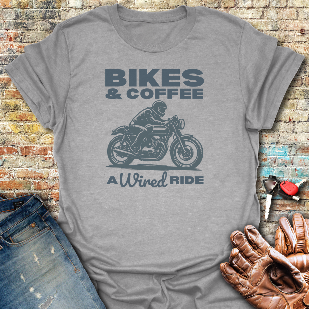 Wired Ride T-Shirt - Sport Grey