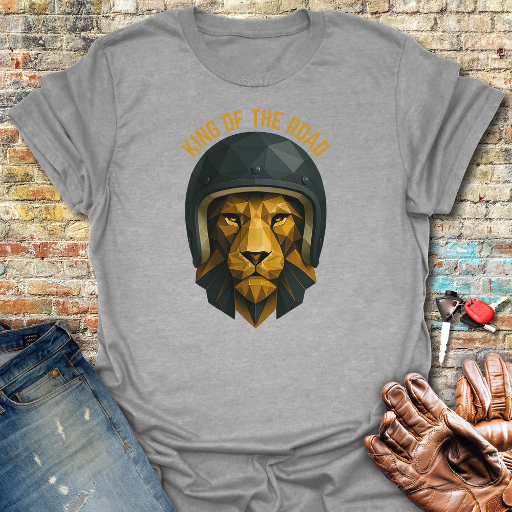King Of The Road T-Shirt - Sport Grey