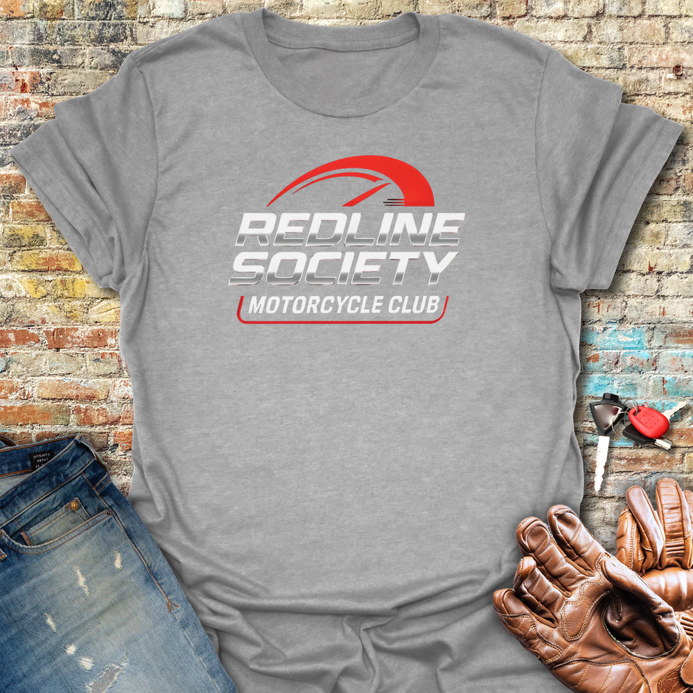 Redline Society T-Shirt - Sport Grey