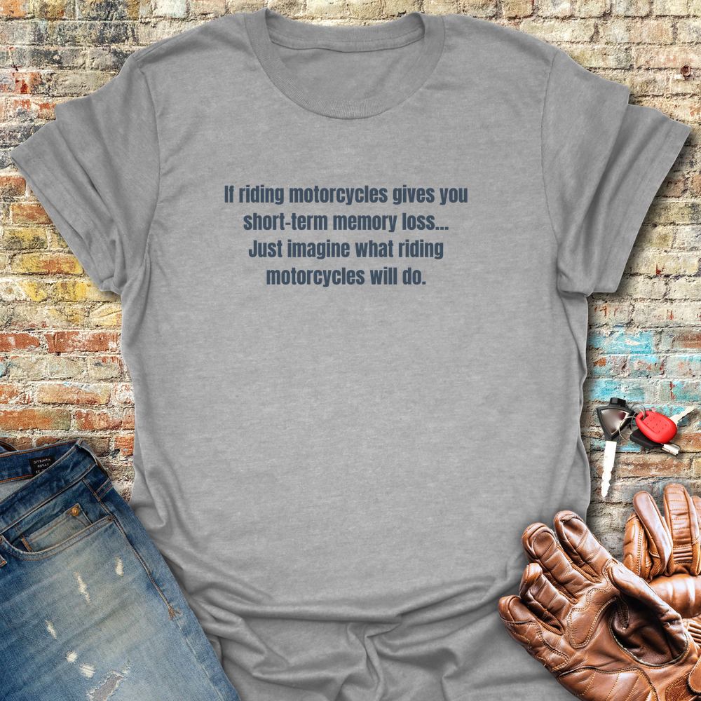 Memory Loss T-Shirt - Sport Grey