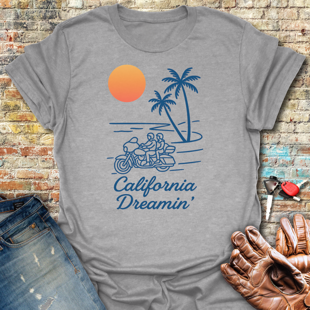 California Dreamin T-Shirt - Sport Grey
