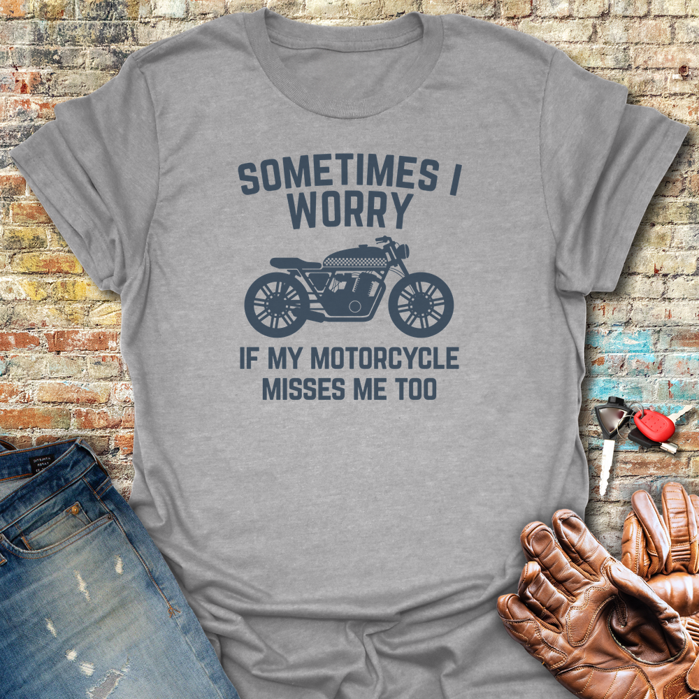Sometimes Cafe T-Shirt - Sport Grey