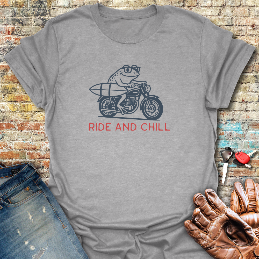 Ride Chill T-Shirt - Sport Grey