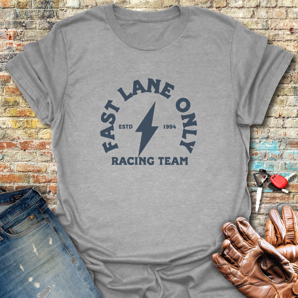 Fast Lane T-Shirt - Sport Grey