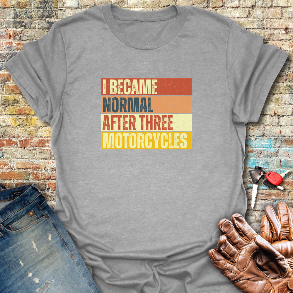 Becoming Normal Block T-Shirt - Sport Grey