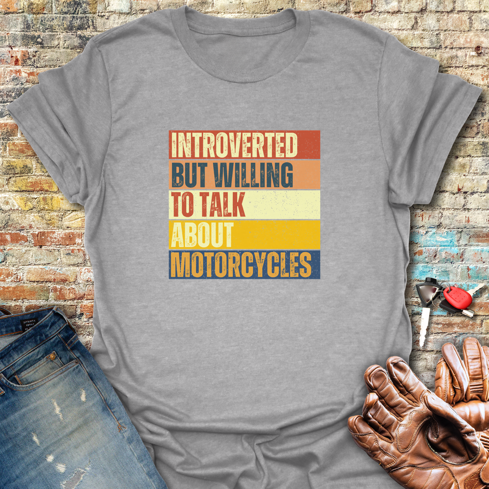 Introverted Block T-Shirt - Sport Grey