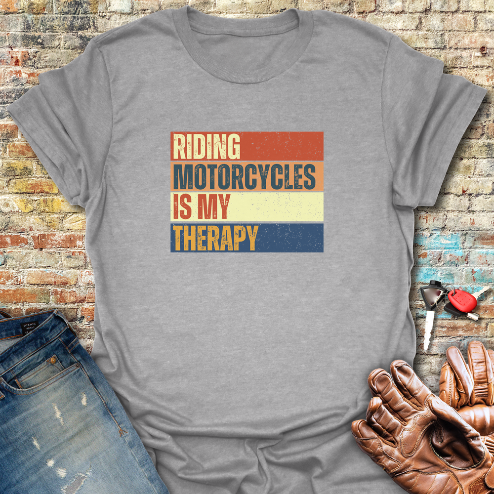 Therapy Block T-Shirt - Sport Grey