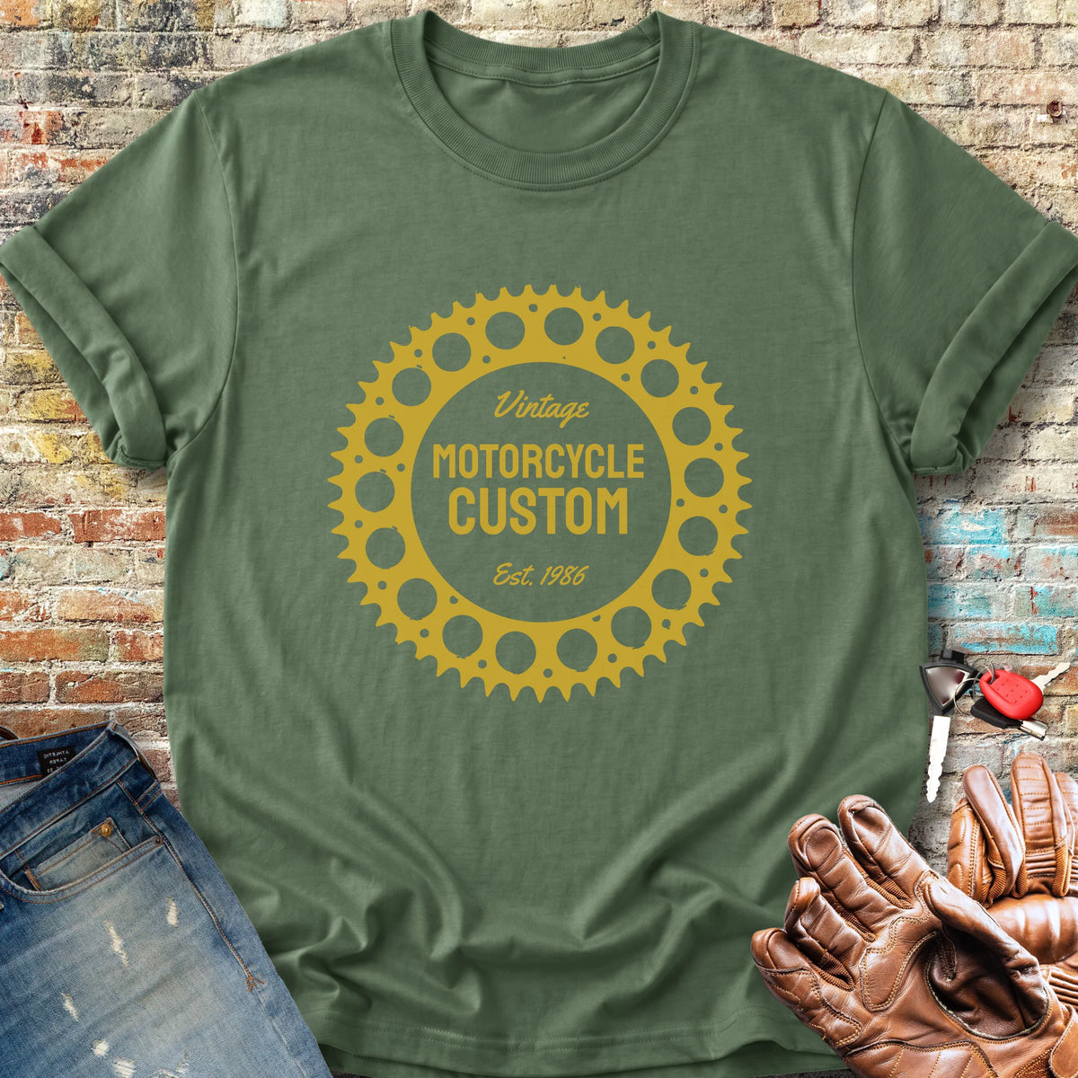 Sprocket Classic T-Shirt - Military Green