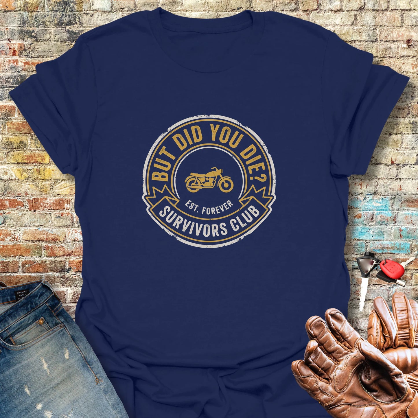 Survivors Club T-Shirt - Navy