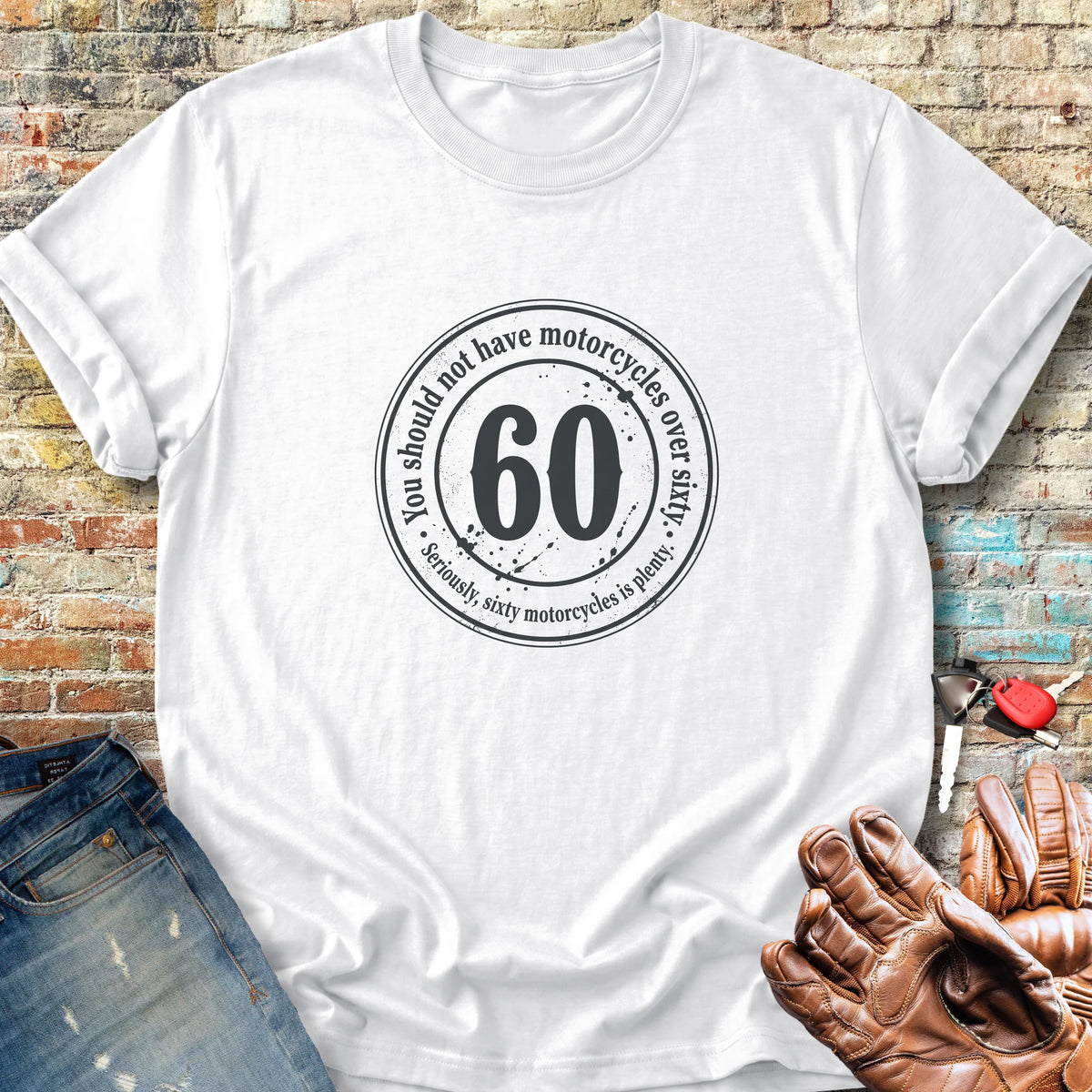 The 60 Riders Club Classic T-Shirt - White
