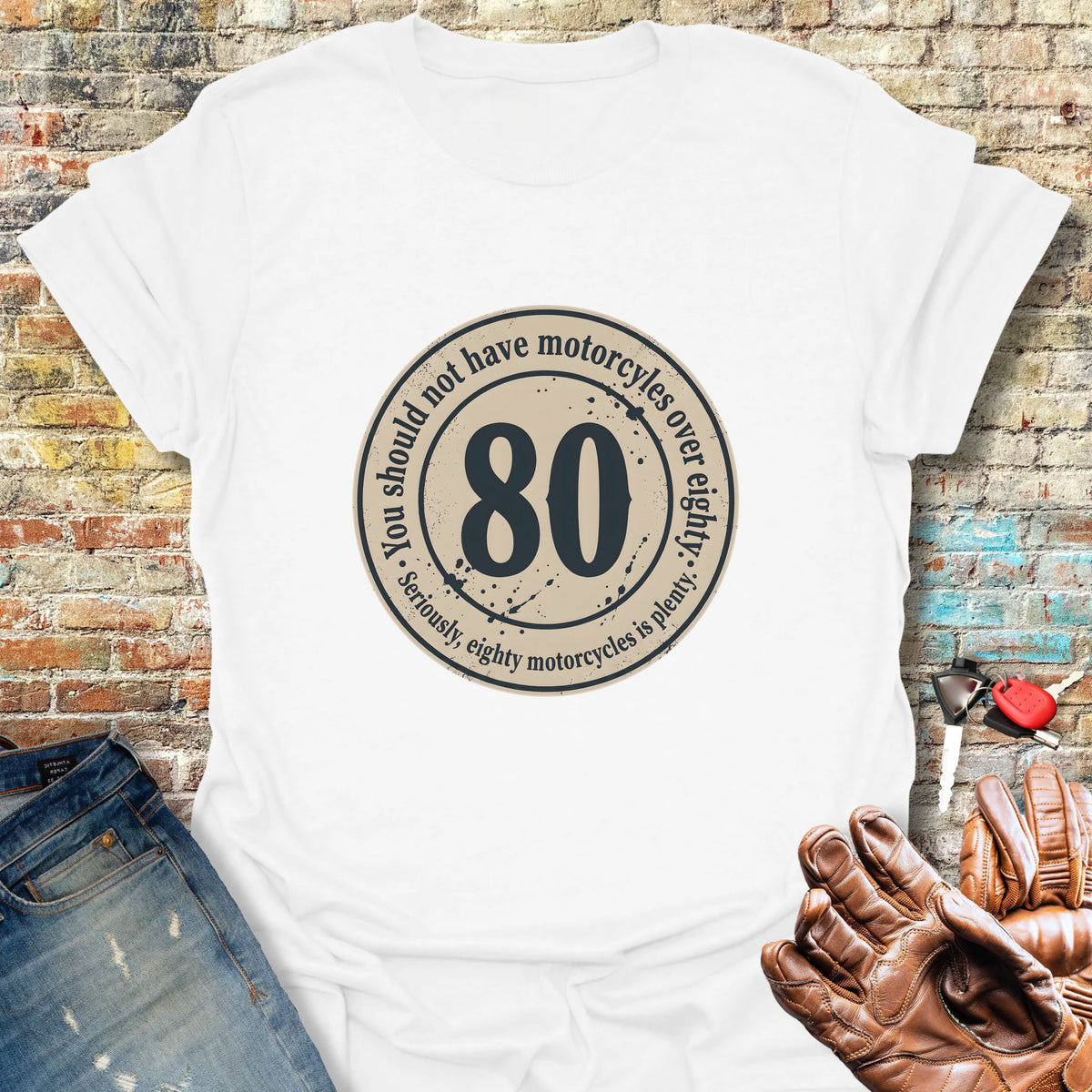 The 80 Riders Club Softstyle T-Shirt - White