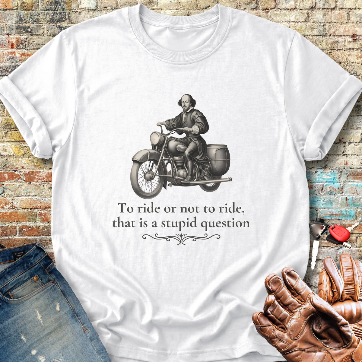 The Bard Classic T-Shirt - White