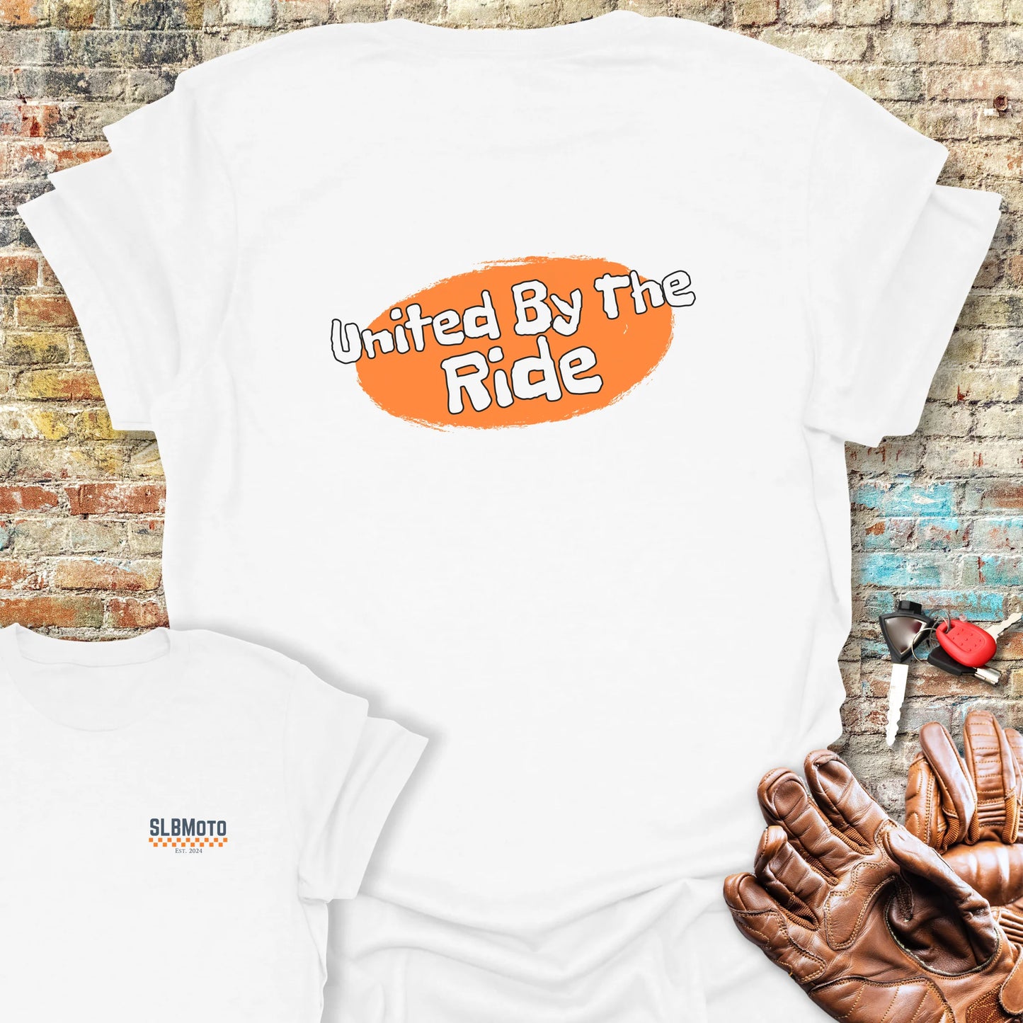 The Bond Back Print T-Shirt - White