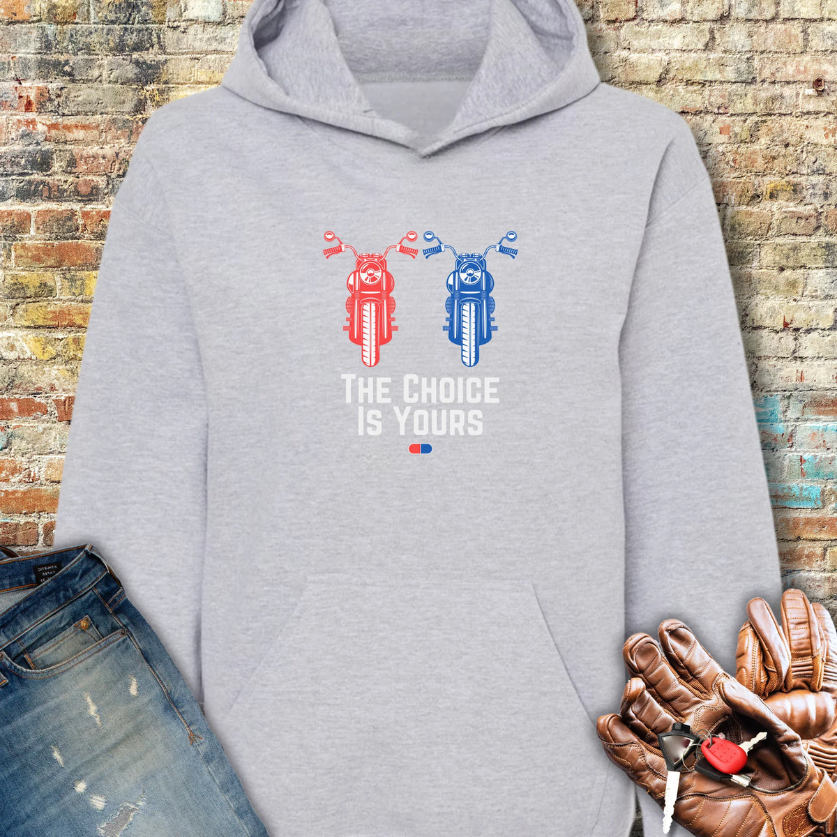 The Choice Hoodie - Sport Grey