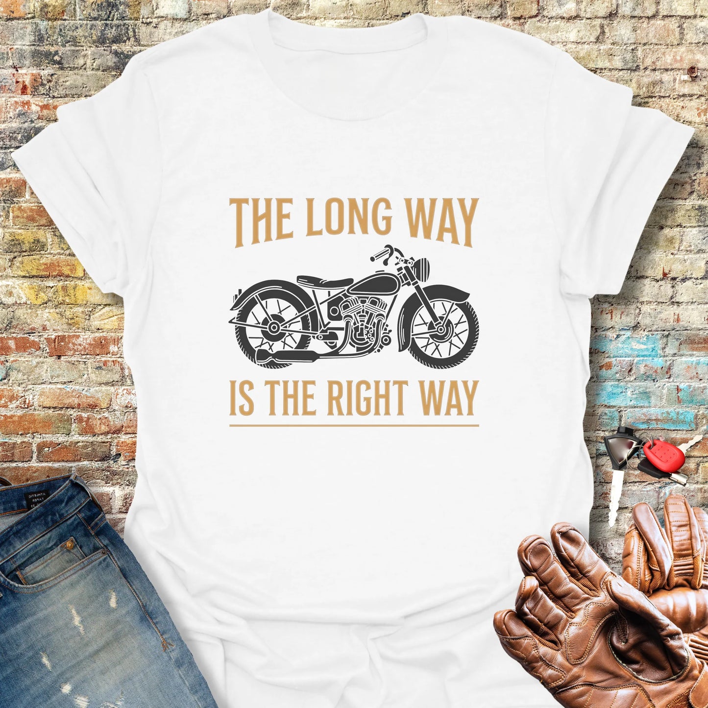 The Long Way T-Shirt - White
