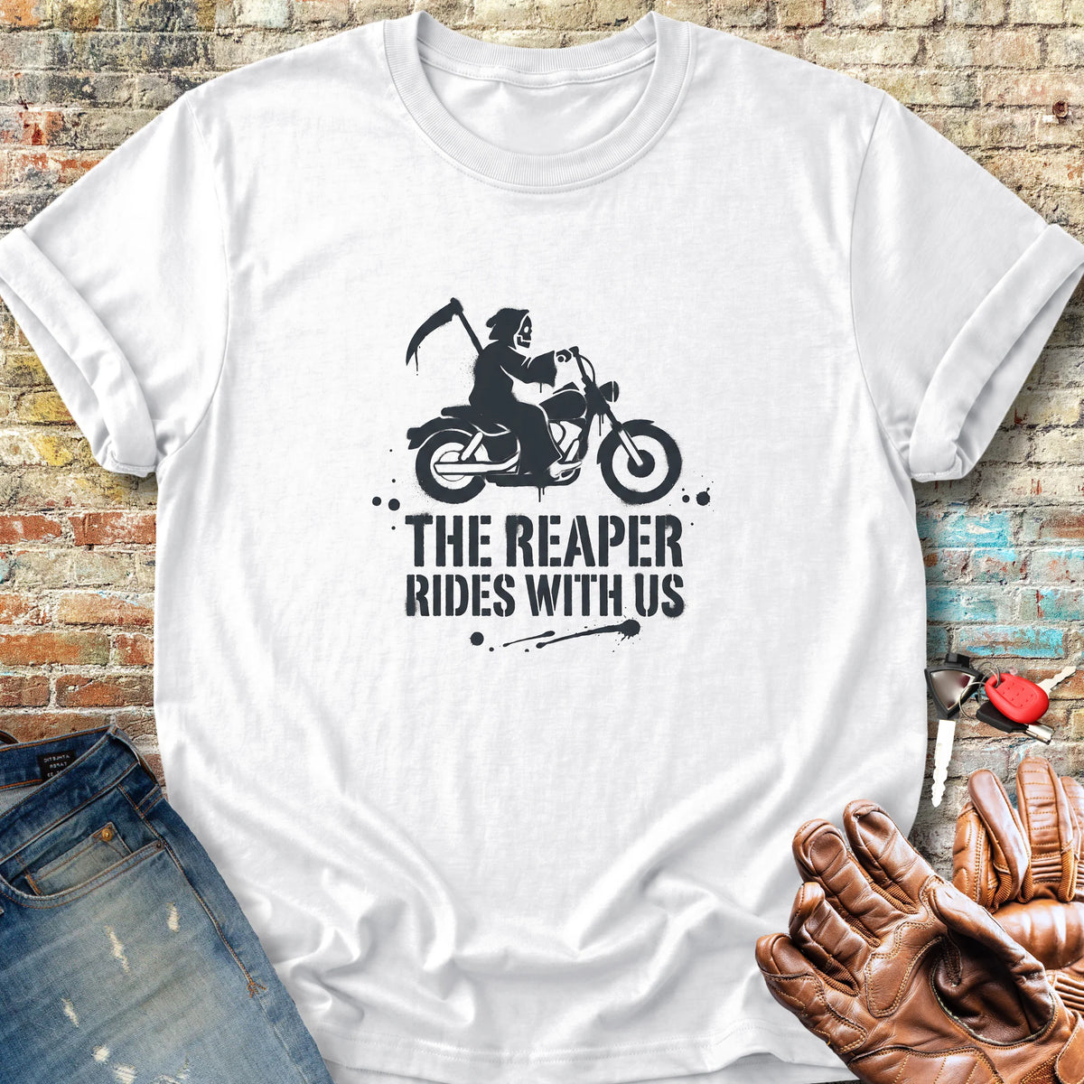 The Reaper Classic T-Shirt - White