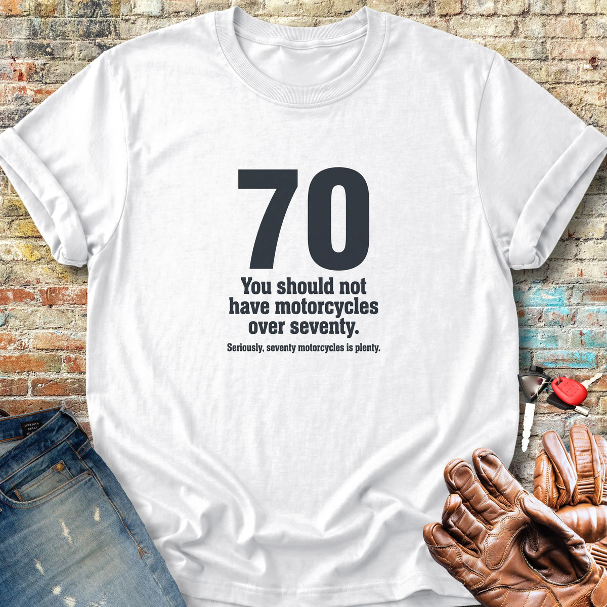 The Rule Of Seventy Classic T-Shirt - White
