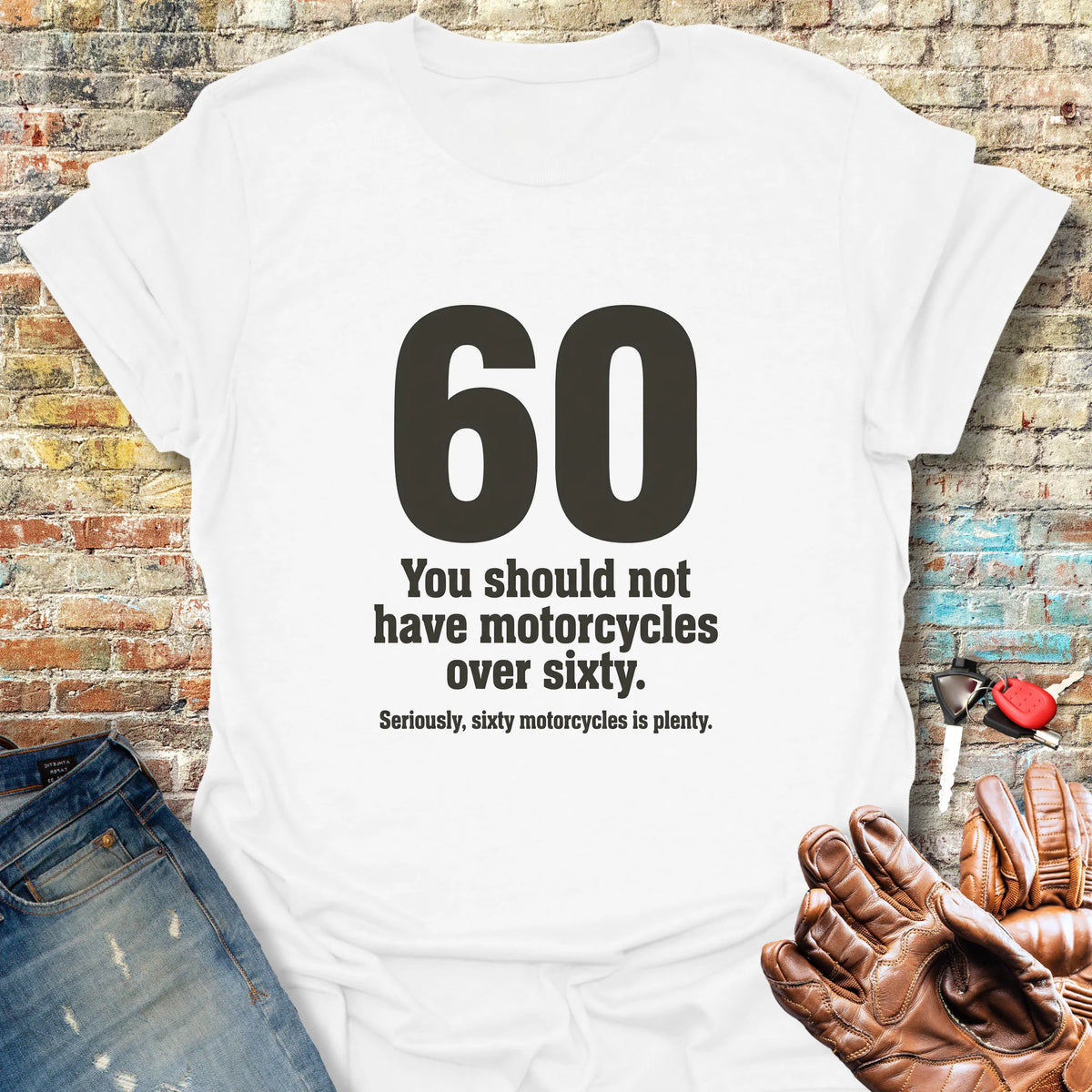 The Rule Of Sixty Softstyle T-Shirt - White