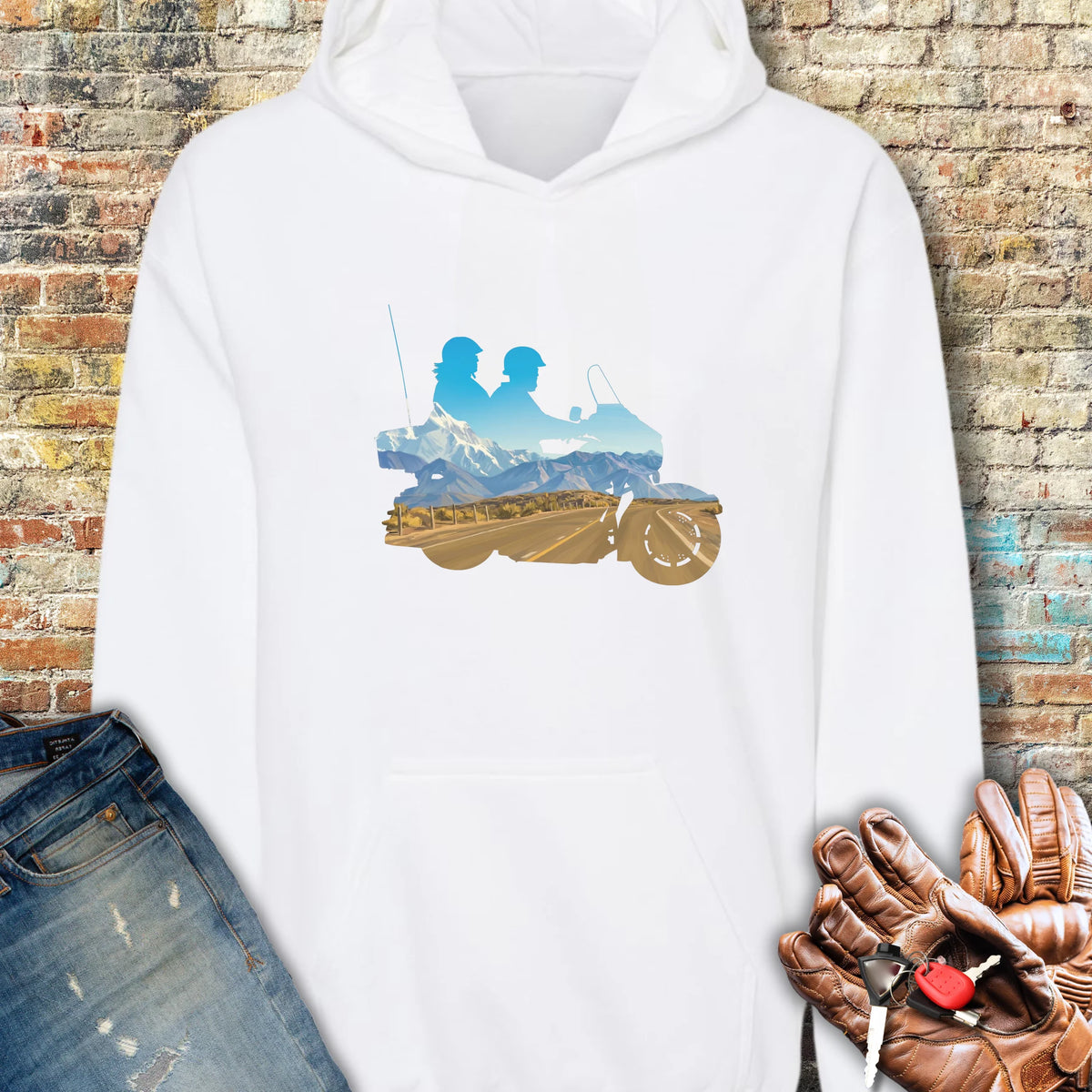 The Tour Hoodie - White