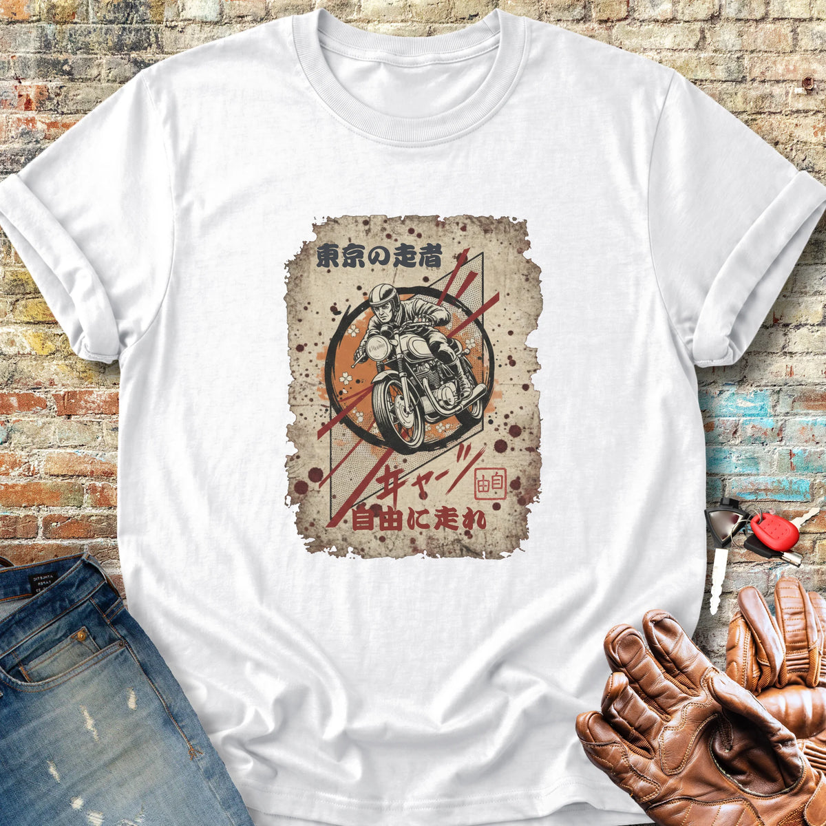 Tokyo Racer Classic T-Shirt - White