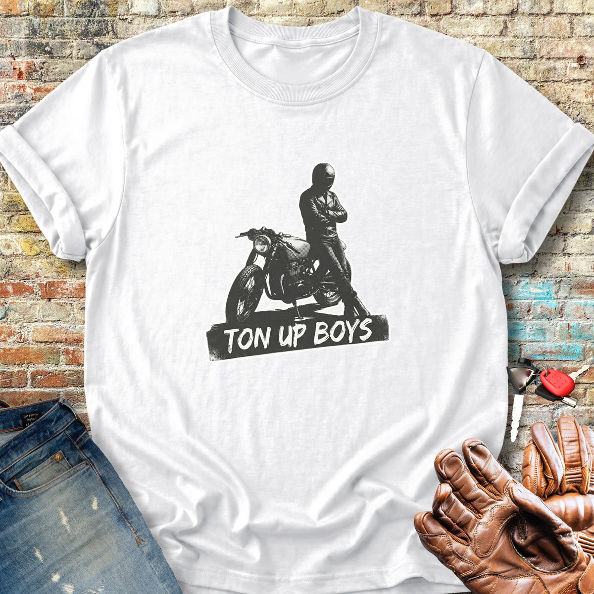 Ton Up Boys Classic T-Shirt - White
