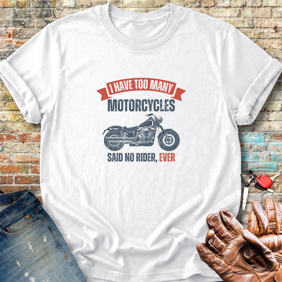 Too Many (Cruiser) Classic T-Shirt - White