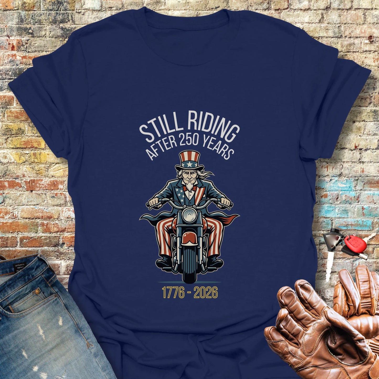 Uncle Sam 250 T-Shirt - Navy