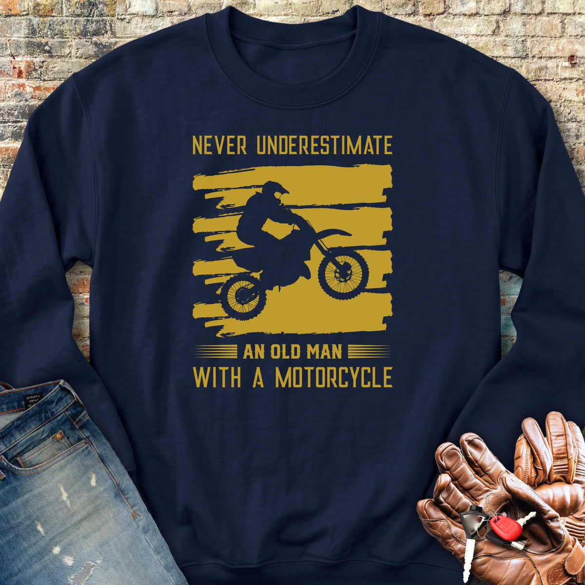 Underestimate Sweatshirt - Navy