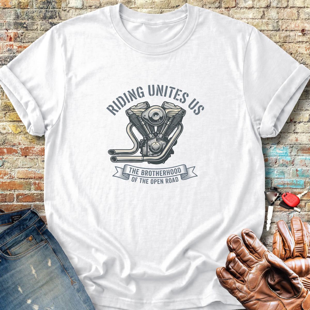 United Brotherhood Classic T-Shirt - White