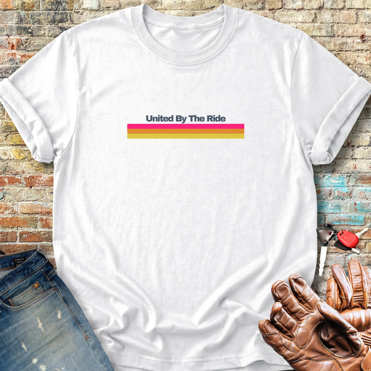 United Stripes Classic T-Shirt - White