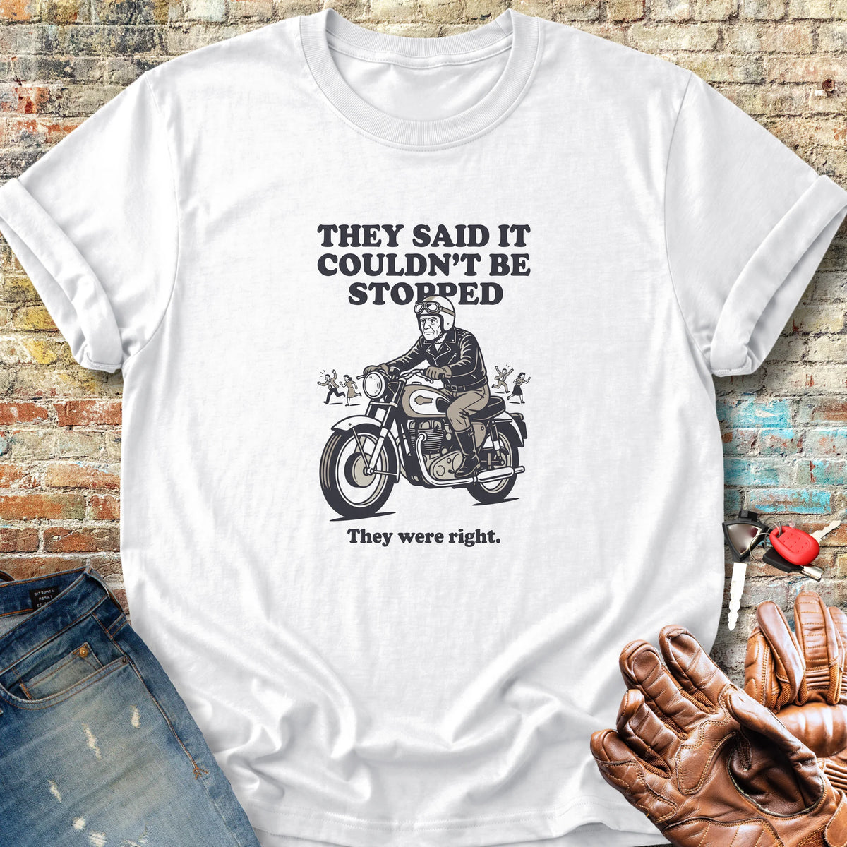 Unstoppable Classic T-Shirt - White
