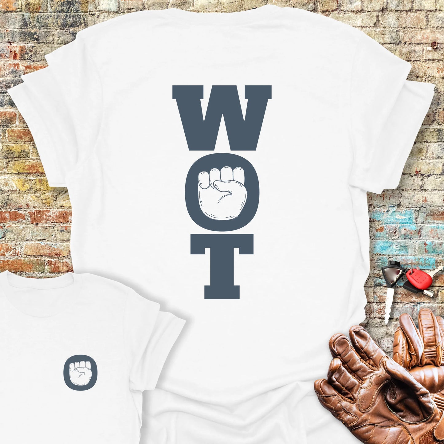 WOT Back Print T-Shirt