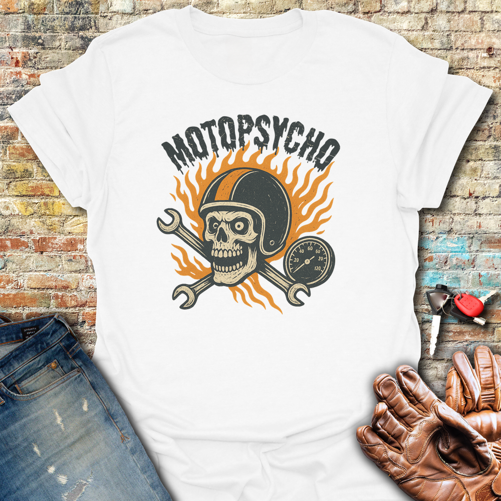 Motopsycho T-Shirt - White