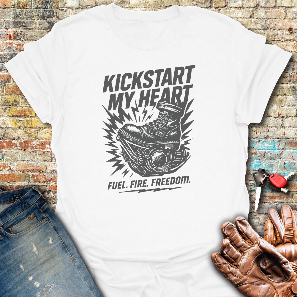Kickstart T-Shirt - White