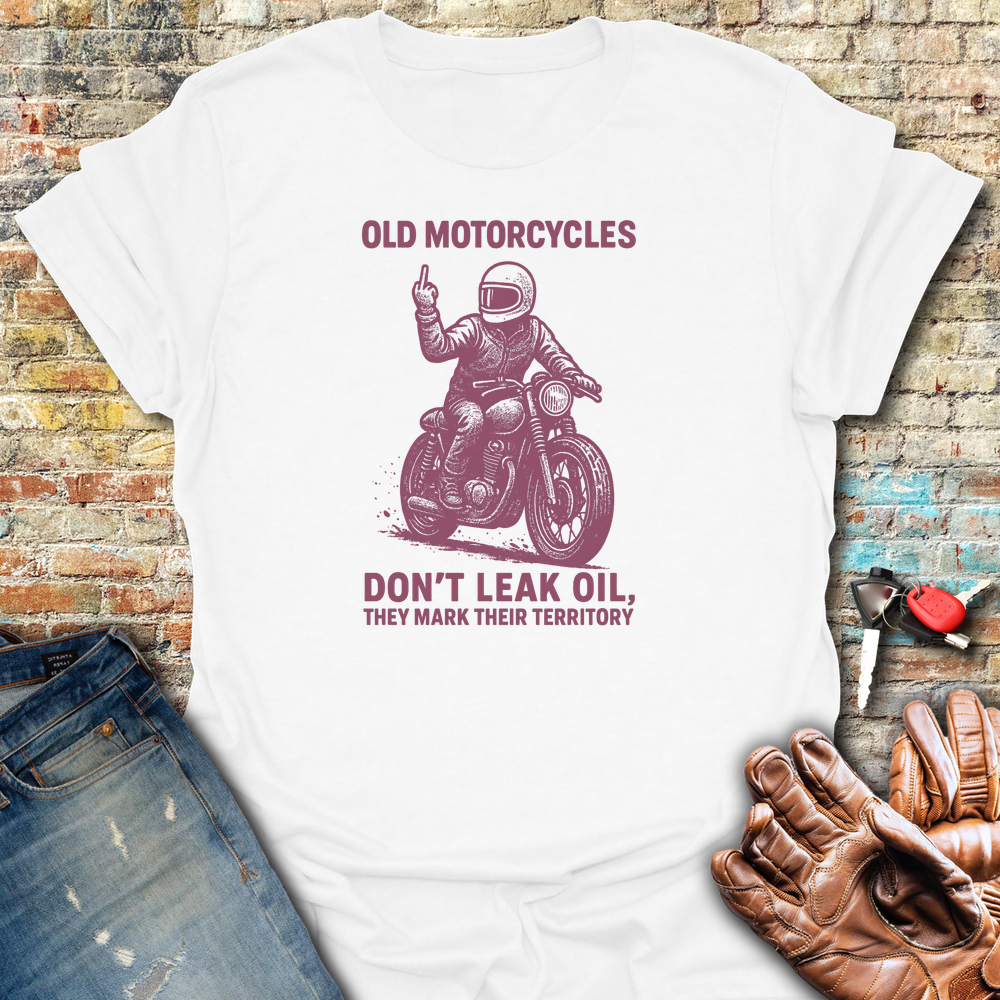 Oil Leak T-Shirt - White