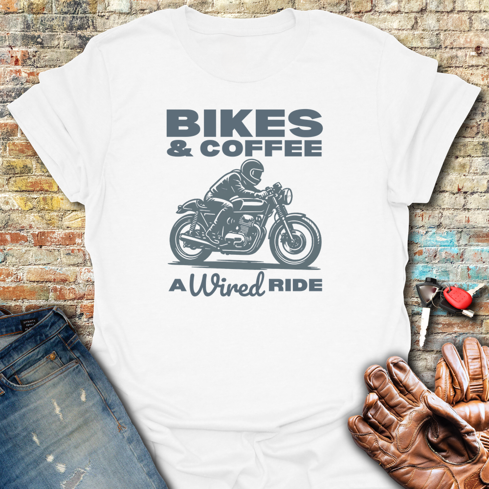 Wired Ride T-Shirt - White