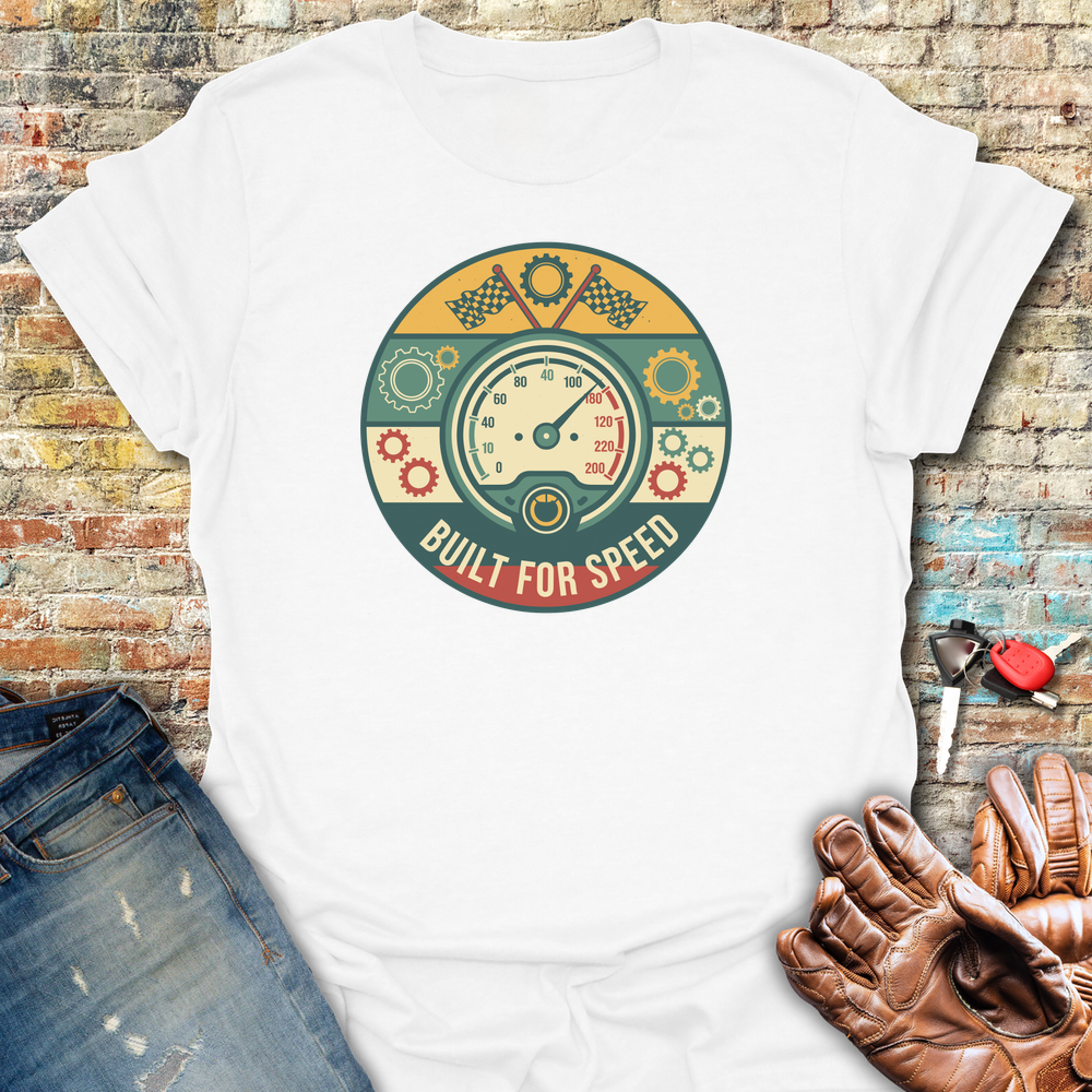 Built For Speed T-Shirt - White