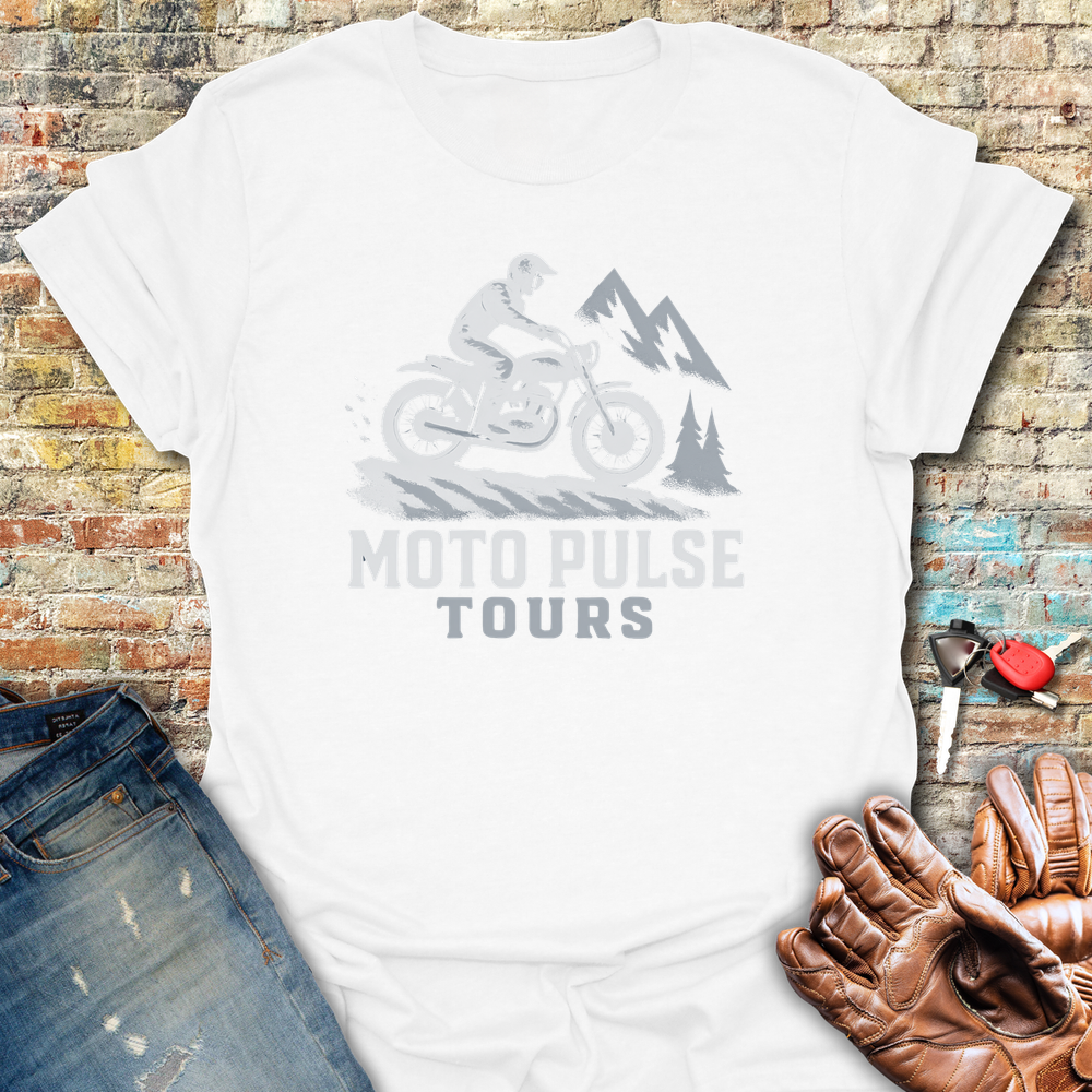 Moto Pulse T-Shirt - White