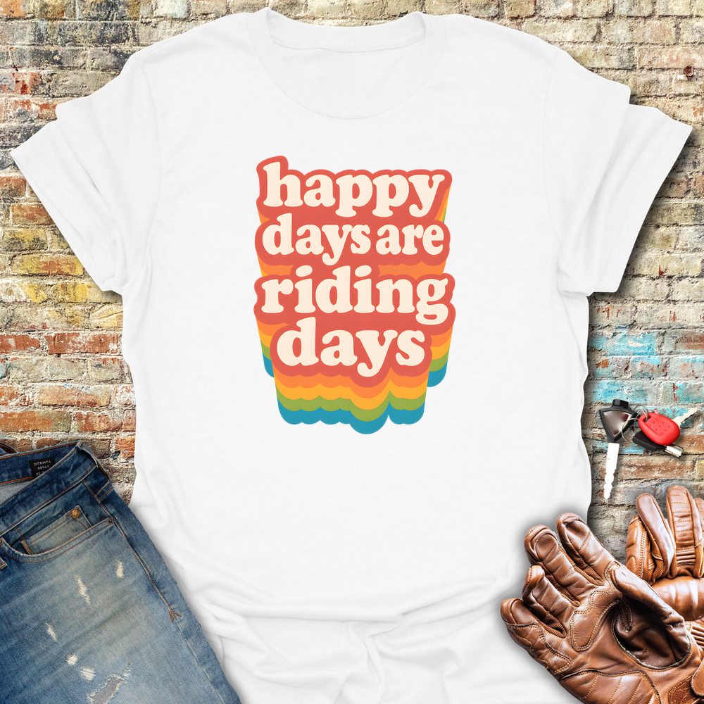 Happy Days T-Shirt - White