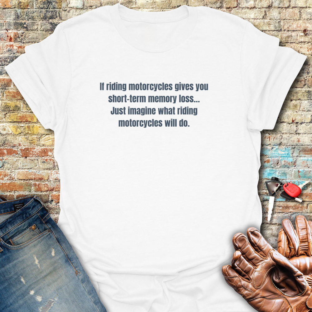 Memory Loss T-Shirt - White