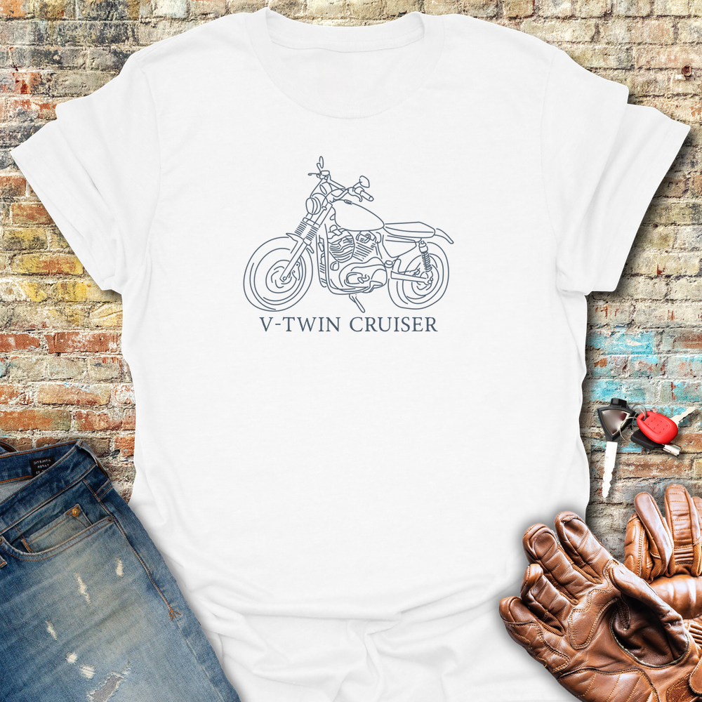 Cruiser Line T-Shirt - White