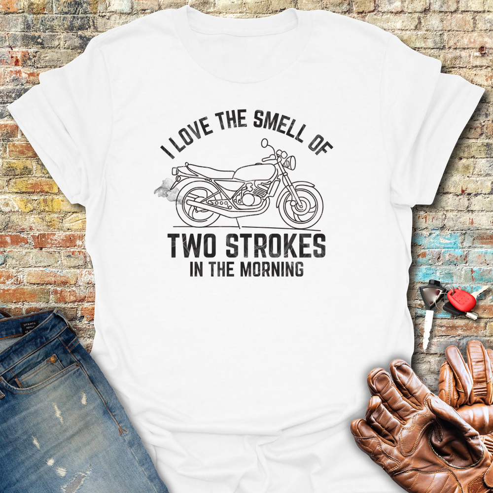Two Strokes T-Shirt - White