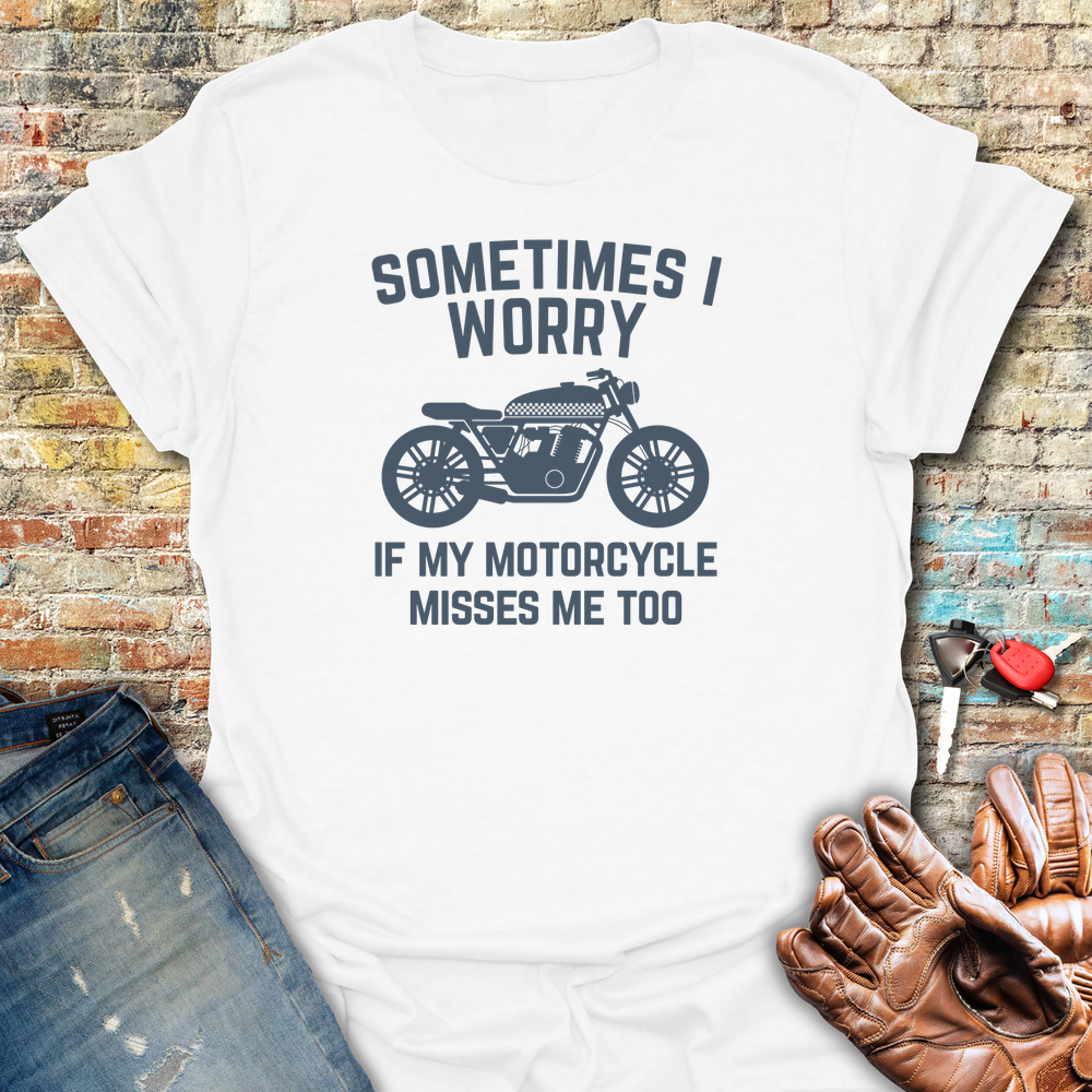 Sometimes Cafe T-Shirt - White