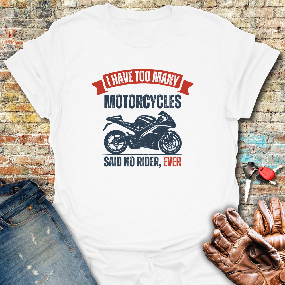 Too Many (Sports) T-Shirt - White
