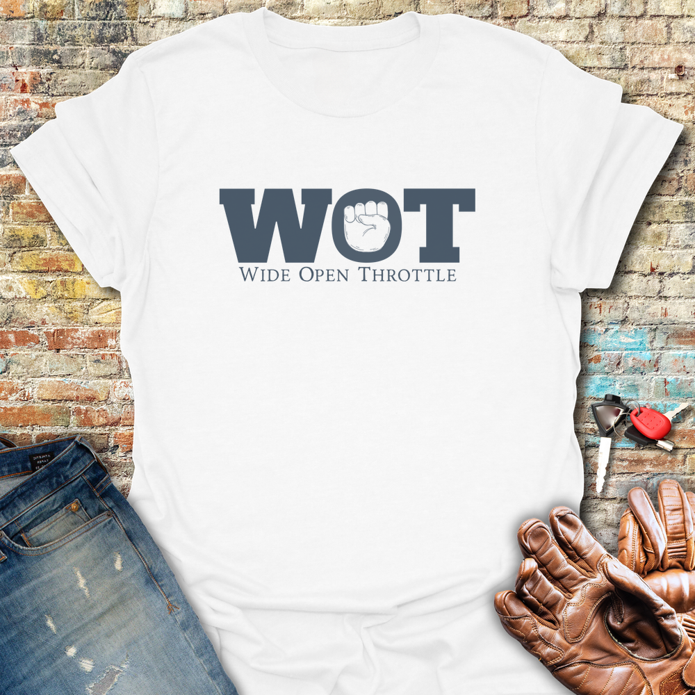 Wide Open T-Shirt - White