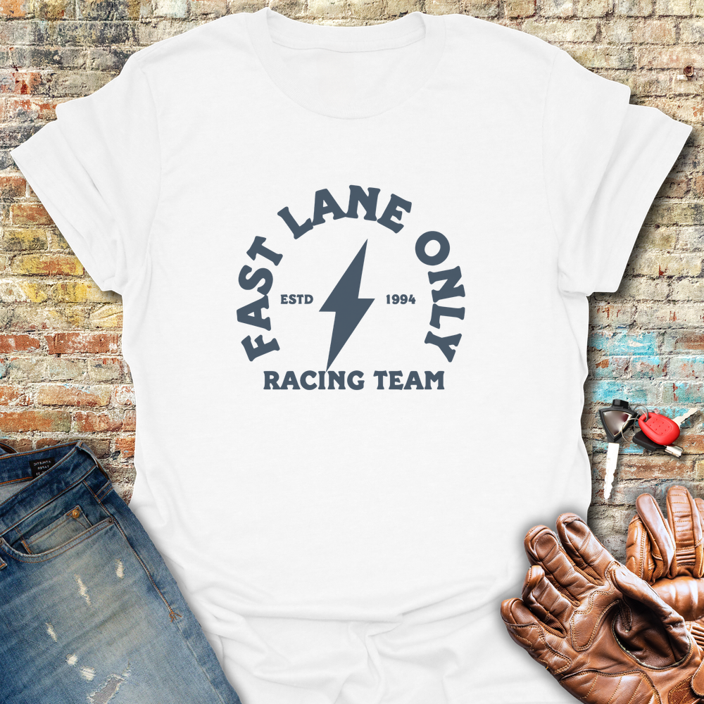 Fast Lane T-Shirt - White