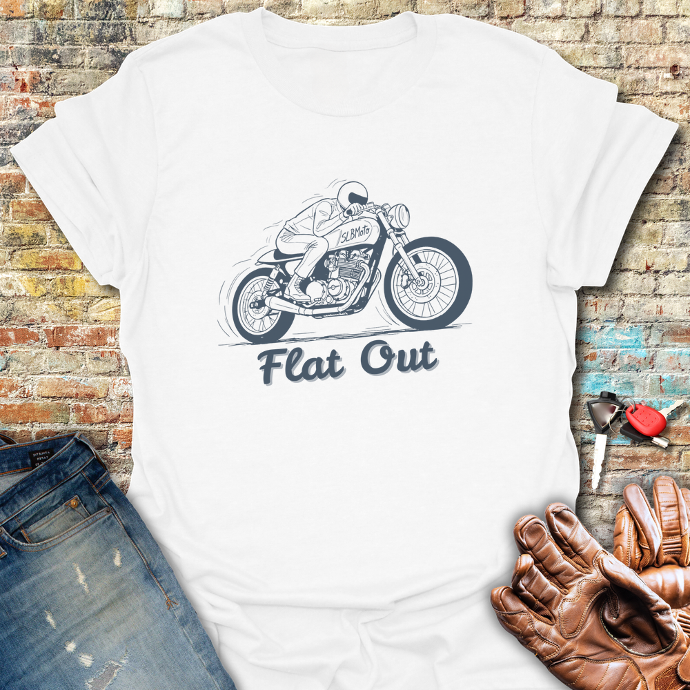 Flat Out T-Shirt - White